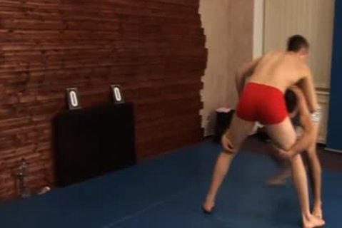 Sexy jock art wrestling sex scene