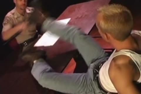 Bad Cop receive rough Goes crazy On hes booty