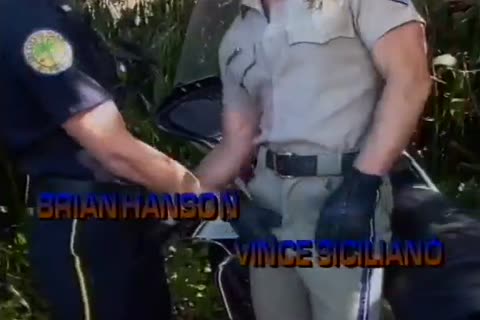 Officers gay Sex Outdoor Hard Thrill