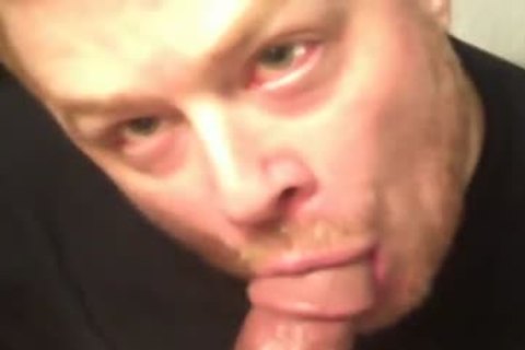 Blowjob cum scene