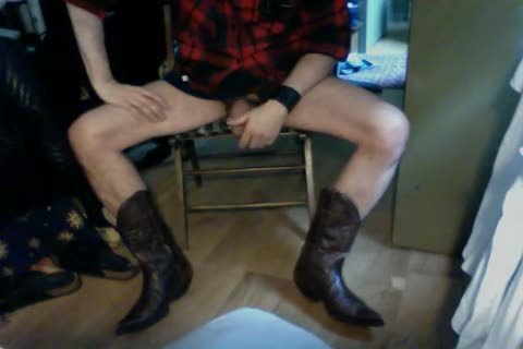Cowboy really enjoys fucking hard wearing boots