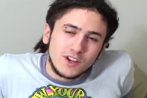 Scruffy Alternative dude With Dreads Dane Mattthis manws Jacks Off