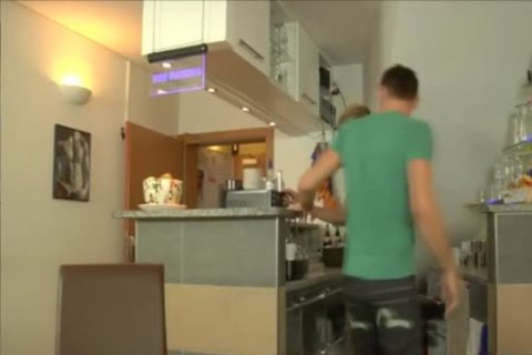 European twink Florian Hagen kissing