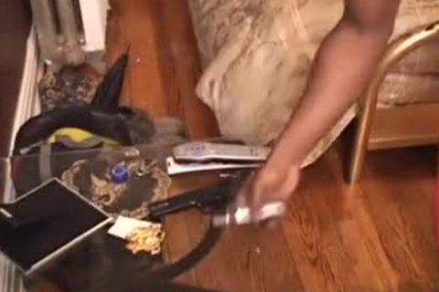 Monster dark ramrods colliding in sizzling ...