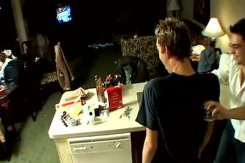 friends Having A Little Contest.