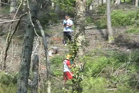jerking off In The Forest Free gay Porn
