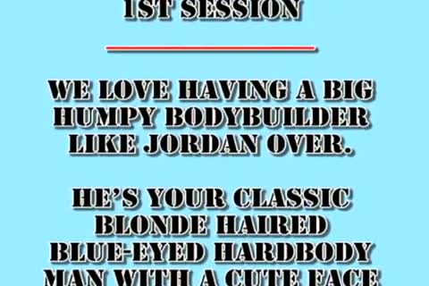 filthy blonde cock Muscle boy wanks It