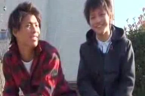 Asian twink boy craving nailing