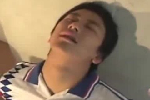 Asian twink gets fucking hard