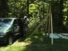 hiker Got Stuck By A Stranger In A Forest