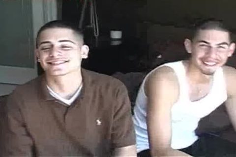 Ramming hard with latin twink