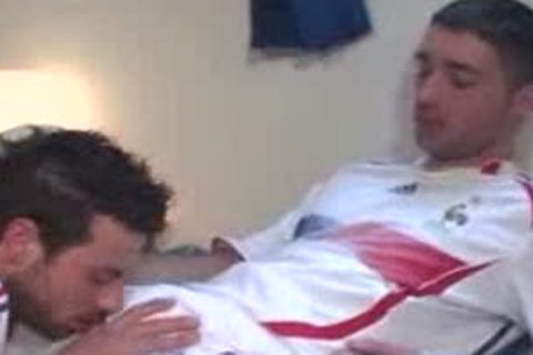 Footballers banging