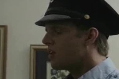 Nailing cop in uniform