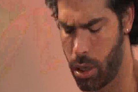 Supersleazy Muscle fellow plow younger fellow