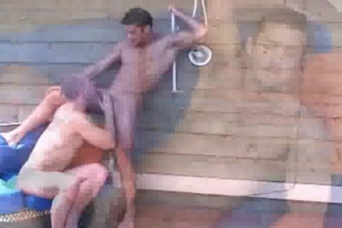 Muscled Cody Cummings cumshot