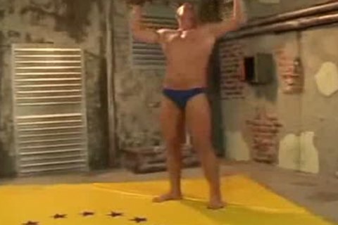 Wrestling sex scene
