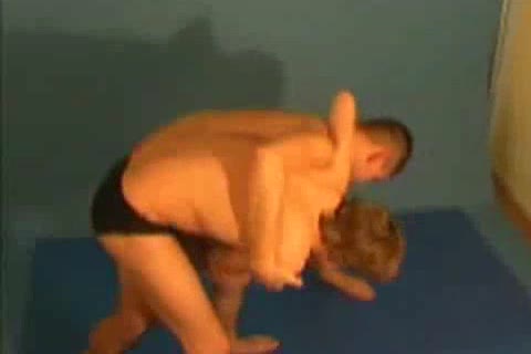2 boys Wrestling