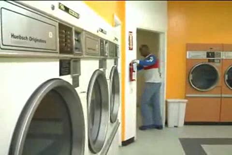 Laundromat pleasure