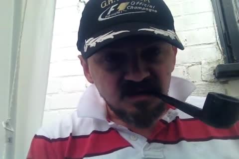 Pipe Smoking And jerk off