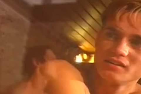 juicy guys pounding On The Pool Table & In The Steam Room