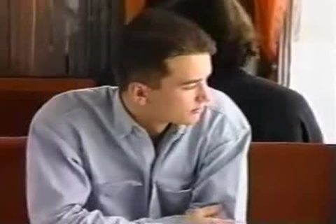 teen gays Making Out In team bang