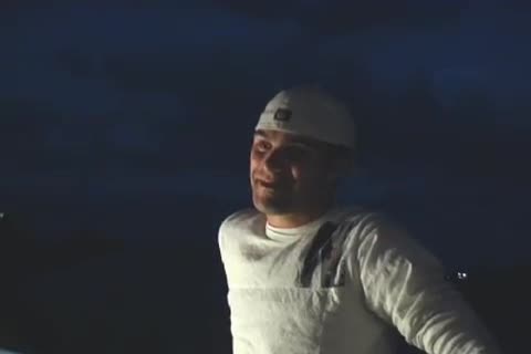 Tattooed boy receives help During Masturbation