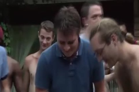 yummy Interracial Bukkake orgy