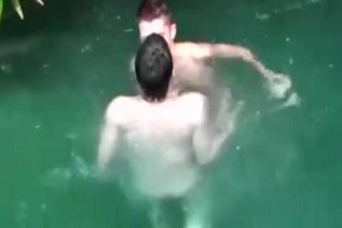 homosexual teens suck shlong By The Poolside On Their Day Off