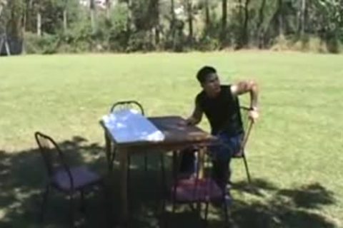 concupiscent Latin boys Outdoor Sex