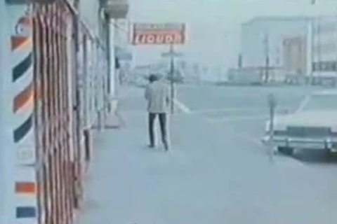 homosexual Vintage Pick Up Truck plow