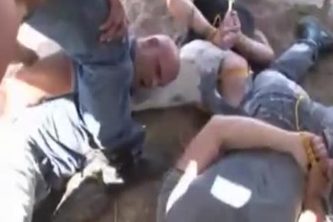 cute Interracial group sex Session