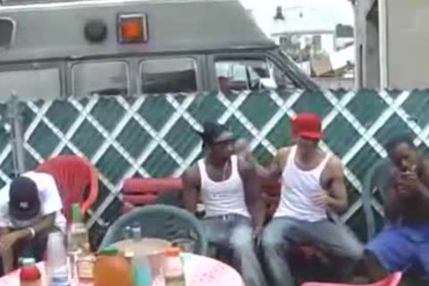 Pool Party Turns Into A hawt black gay group sex