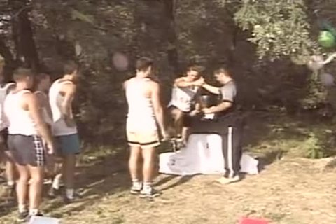 Solo male blow job job