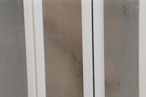 Surprise visit in tthis man shower