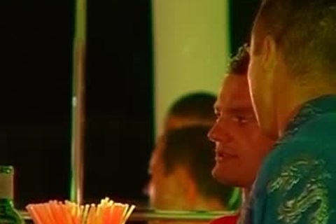 Latino gay fellows In group oral-service Party