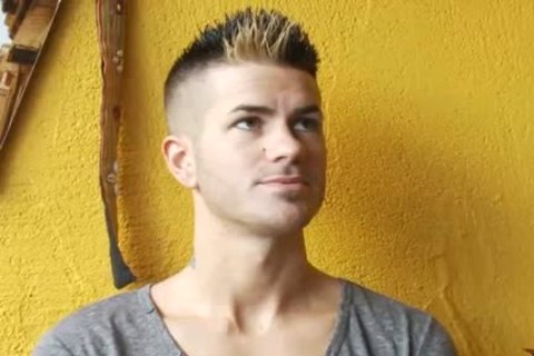 indecent gay boy receives tied Up And a-hole pounded In Public