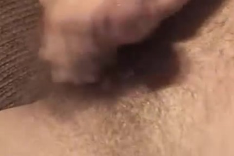 POV wanking together with mature