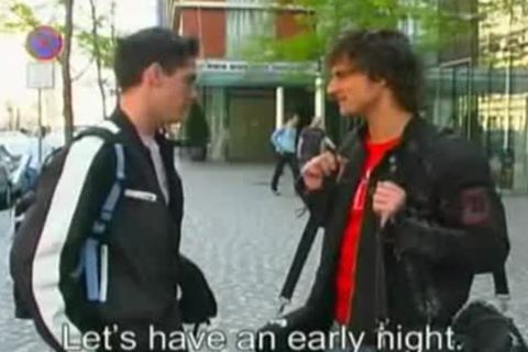 gay dilettante Two B-yfriens fuck On bed