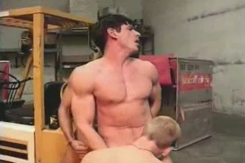 group sexing Hard In The Warehouse