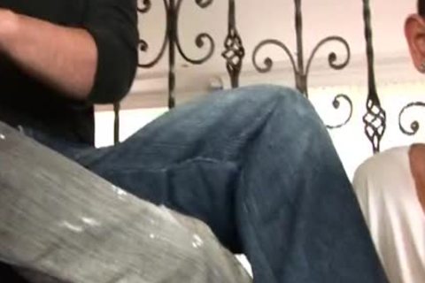 Latinos pokeing On The Stairs