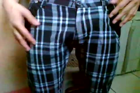 Alone and masturbating