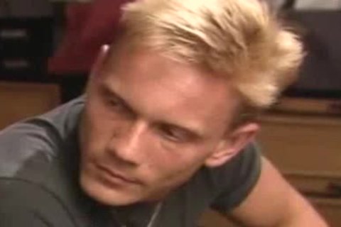 Two blonde Muscle fellows