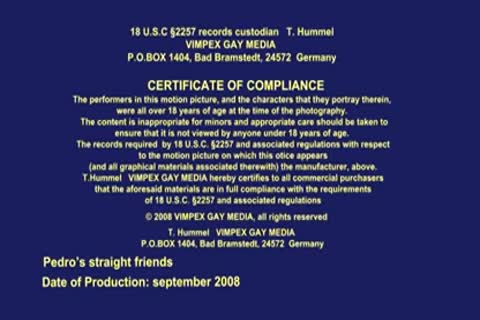 Pedro'sStraightfriends