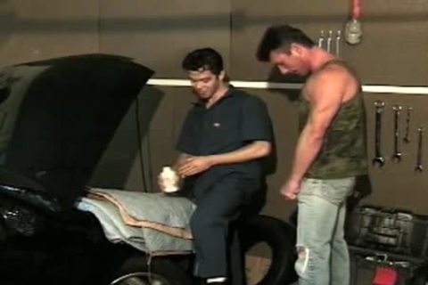 Grease Monkey Is nice With his Hands