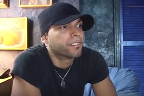 sweet ebony twinks In Tats Threeway slam