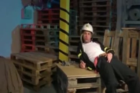 INTENSE nakedBACK pokeING FOR TWO FIREFIGHTERS