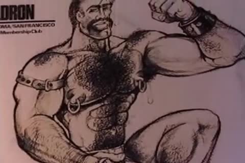 Muscle And Tattooed men plow