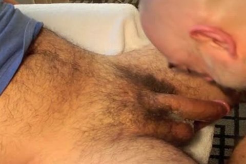 Hairy gets nailing