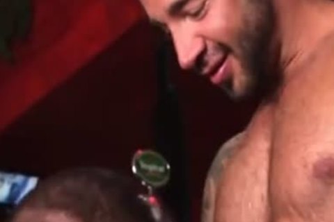 Muscle Bears In A Bar