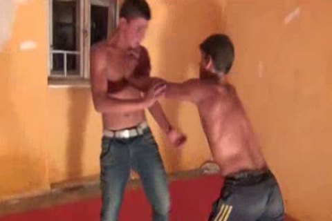 Maxi Vs Bobi Bully Wrestle No Sex